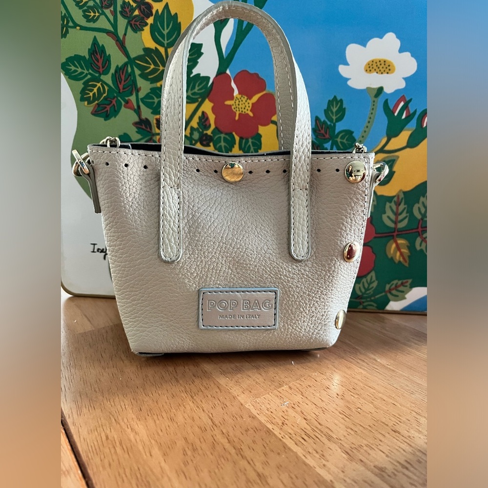 Pop Bag Saffiano leather Made in Italy